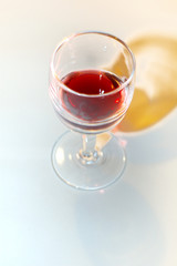 glass of wine