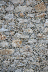 wall of rocks