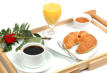 breakfast in bed