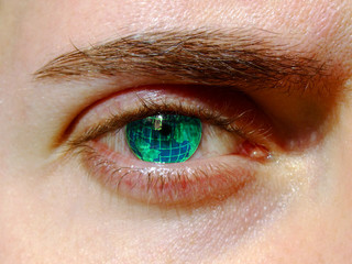 Obraz premium an eye to the world