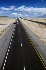 Fototapeta premium open road in the american west
