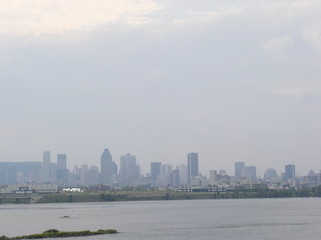 Montréal en smog