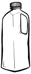 milk or juice container