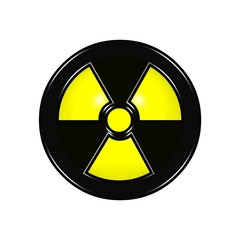 Fototapeta premium radioactive sign