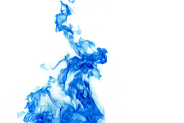 blue fire background