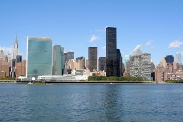 Naklejka premium manhattan skyline