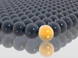 different gold ball