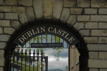 view of dublin: dublin castle