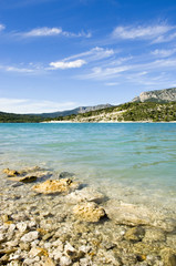 plage du lac de sainte croix