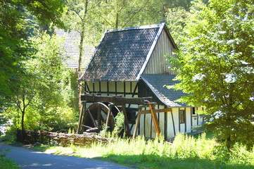 m&uuml;hle im gr&uuml;nen