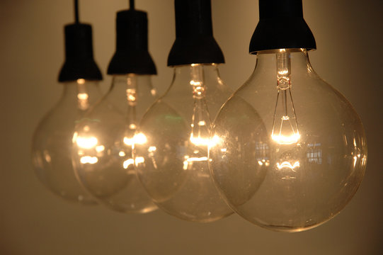 row of light bulb