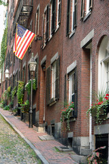 early america's acorn street in the commonwealth of massachusett