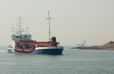 boat in harbor