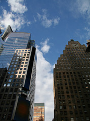 Fototapeta na wymiar NEW YORK CITY korporacyjne budynki