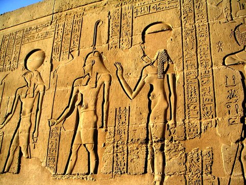 fresque en egypte