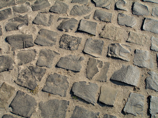 cobbly road texture