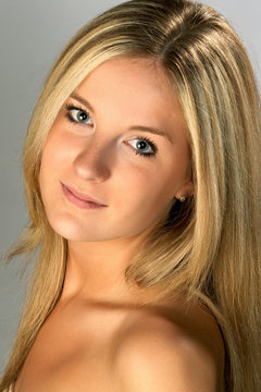 Beautiful Blonde Headshot