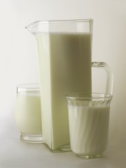 some milk for breakfast