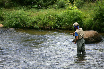 fly fishing