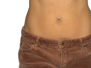 Naklejka premium sexy tummy