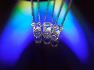 three light-emitting diodes