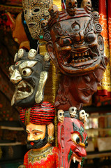 decorative traditional masks