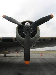 Obraz premium b-17 propeller