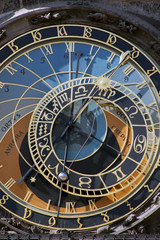 Fototapeta na wymiar Praski zegar astronomiczny - Orloj