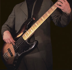 Fototapeta na wymiar gitara gitarzysta muzyka instrument muzyczny