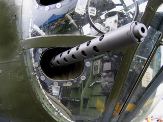 fighter plane gun