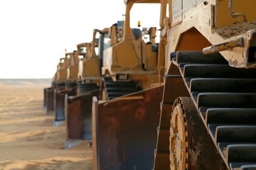 Fototapeta premium buldozer12