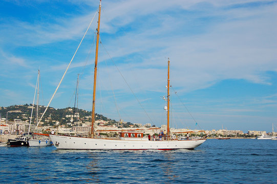 Fototapeta port de cannes ii