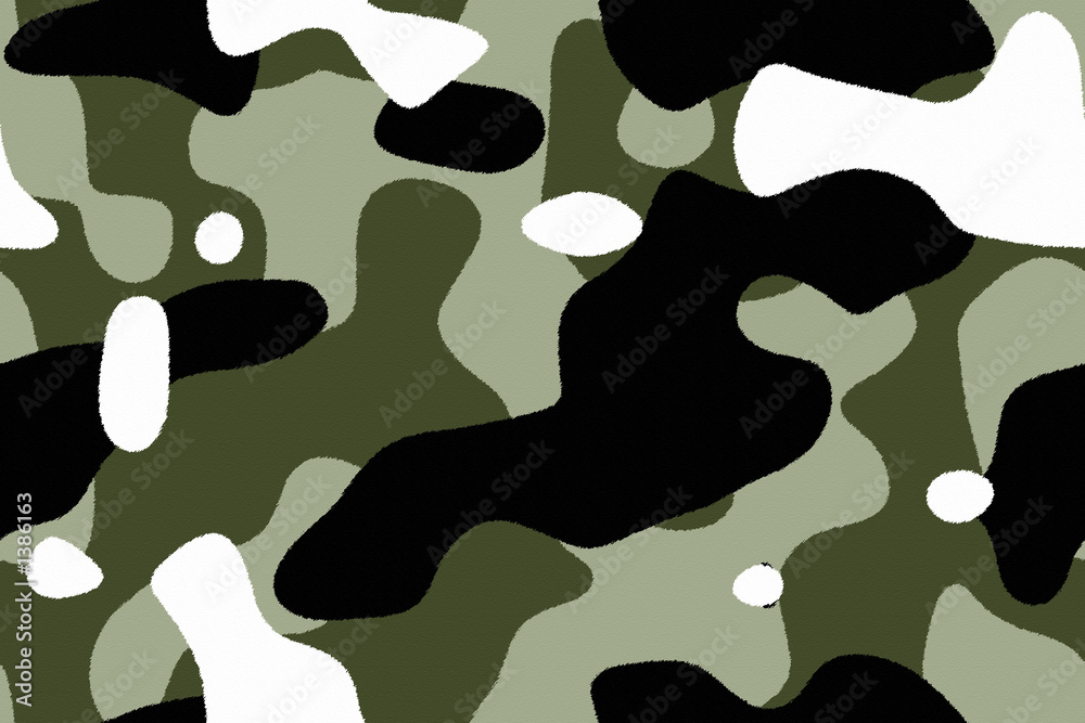 Wall mural camouflage  pattern 1