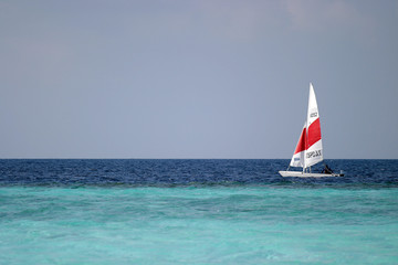 catamaran aux maldives