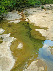 sky reflection in water