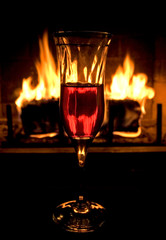 wine and fire