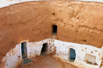 typical house tunisia