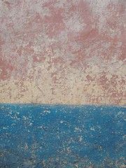 textured colorful walls