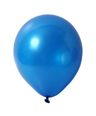 blue balloon with path - 1395715