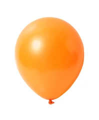 Foto op Plexiglas balloon on white with path © klikk