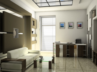 office rest room