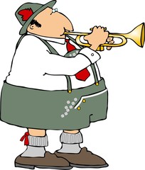  german trumpet player