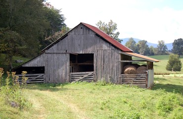wood barn