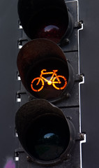 amber bicycle light