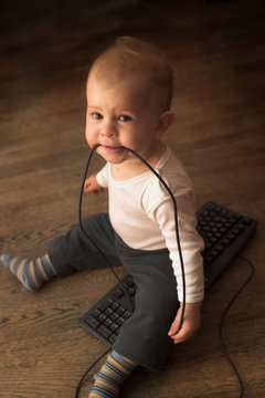 computer baby