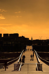 Naklejka premium simone de beauvoir bridge