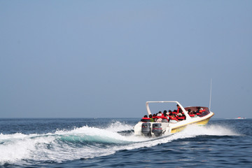 Fototapeta premium excursion boat