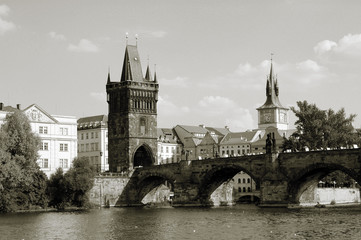 prague, pont charles