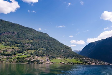 Fototapeta na wymiar norway fjord scenic