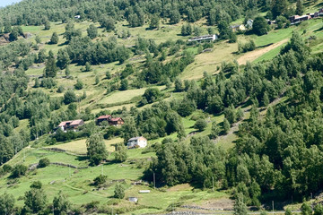 mountain farm